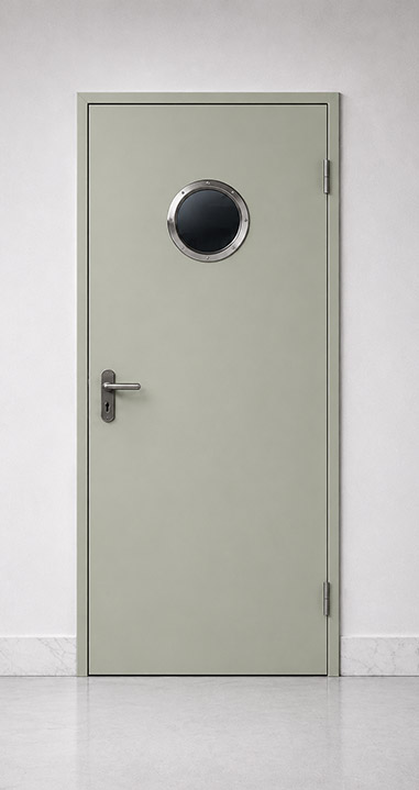 puerta reversible